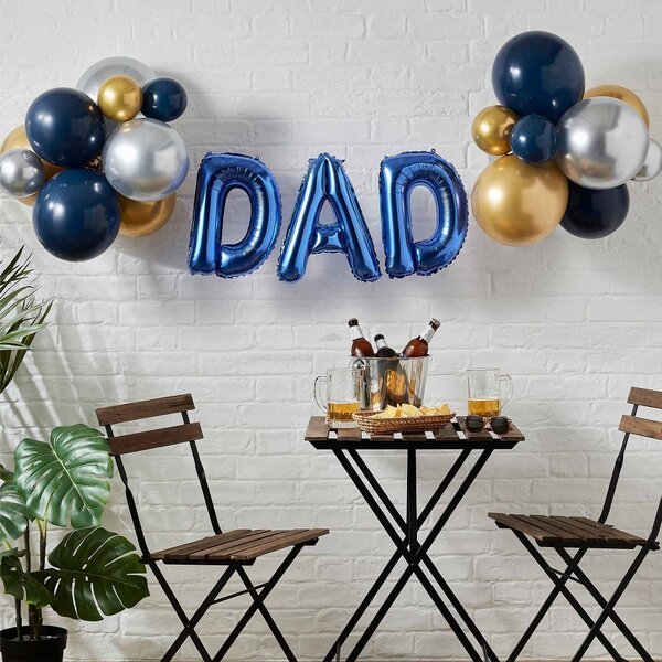 Father's Day DAD Balloon Bunting Banner