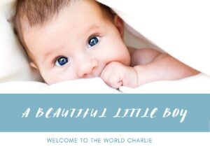 Baby Card