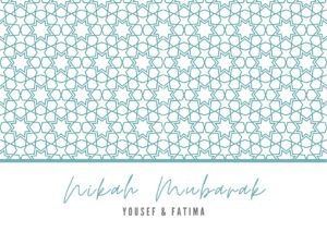 Nikah Mubarak Cards