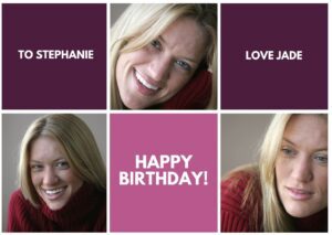 Happy Birthday 3 Image collage