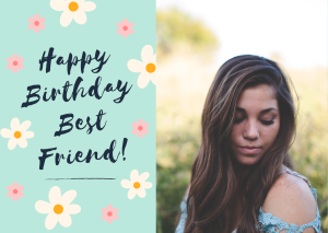 Mint Best Friend Birthday Card