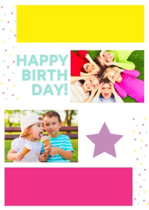Colourful Happy Birthday