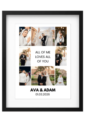 Wedding Personalised Photo Frame