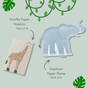 Jungle Safari Animal Party Set