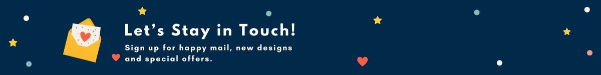 Cards & Confetti Footer Banner