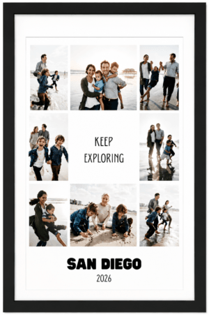 Travel Personalised Photo Frame