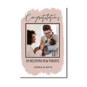 Congratulations New Parents Baby Card