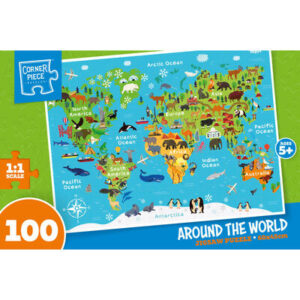 Around the World 100 Piece Jigsaw Puzzle