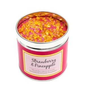 Seriously Scented Candle – Strawberry & Pineapple Punch